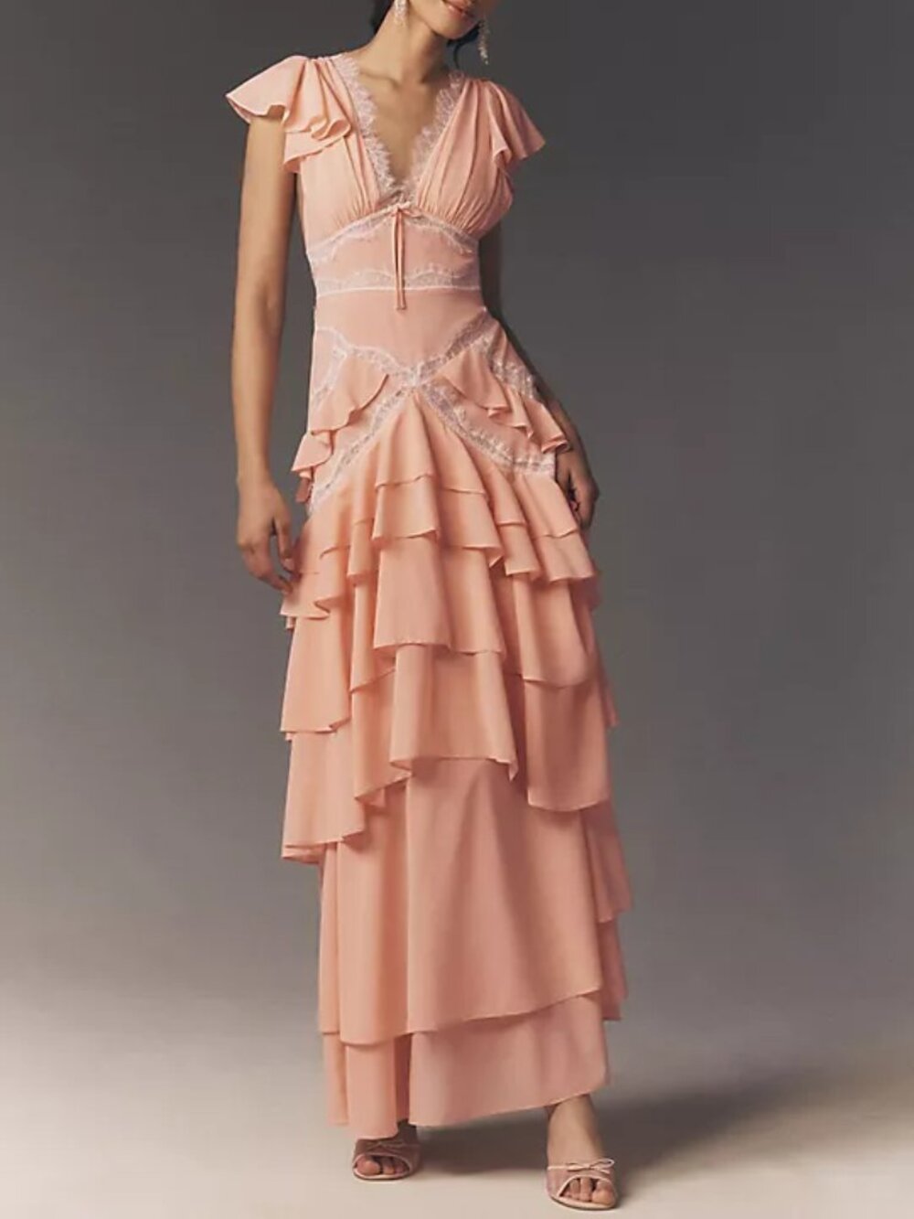 For Love & Lemons Adriana Maxi Gown